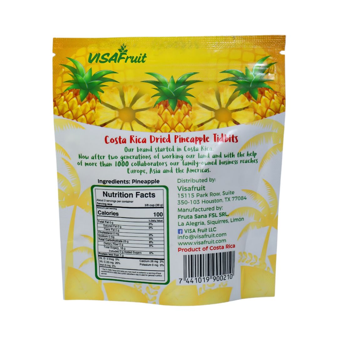Tropi Snack: Dried Pineapple Tidbits